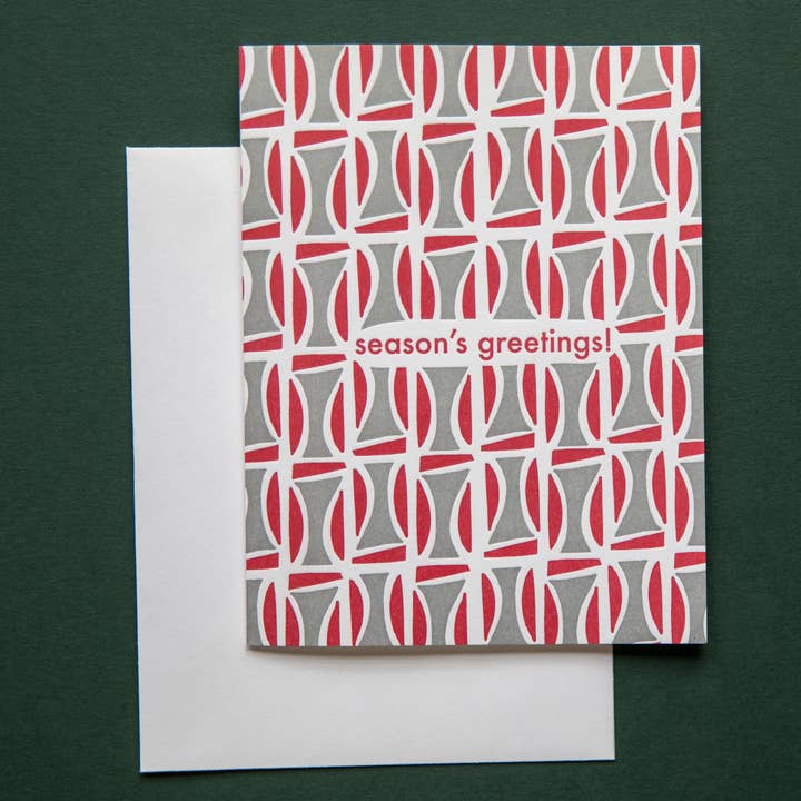 Season’s Greetings Card for wholesale by Little Comet