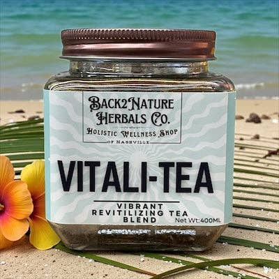 Vitali-Tea | Livfullt revitaliserande teblandning för wholesale av Back2Nature Herbals