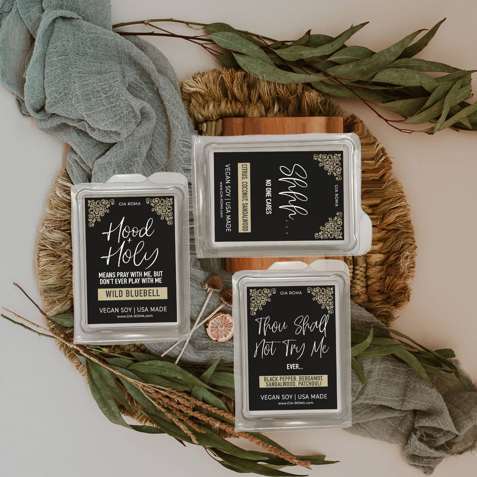 Gia Roma - Vente Fondants - Cadeaux pour la fête des mères, bon marché et amusants, uniques, à base de cire de soja, parfumés40