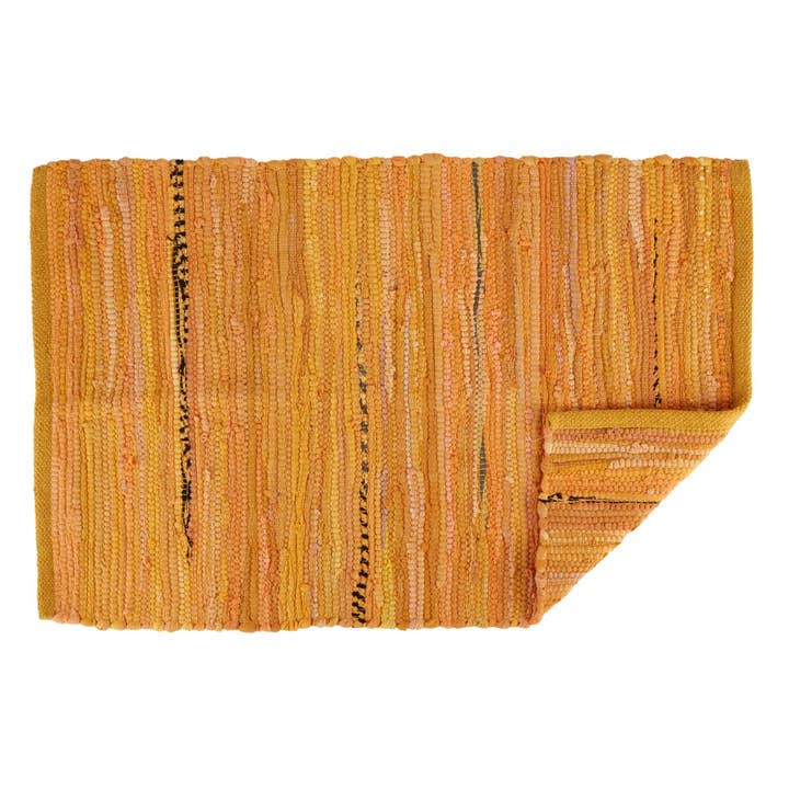 Welcome Home Unbeatable Deals - Wholesale Area Rug - Multi Mustard Rag Rug 2x3ft4