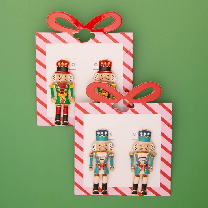 Christmas Nutcracker Post Earrings and other Purchase Wholesale nutcracker pillow. Free Returns & Net 60 Terms on Faire trending on Faire.