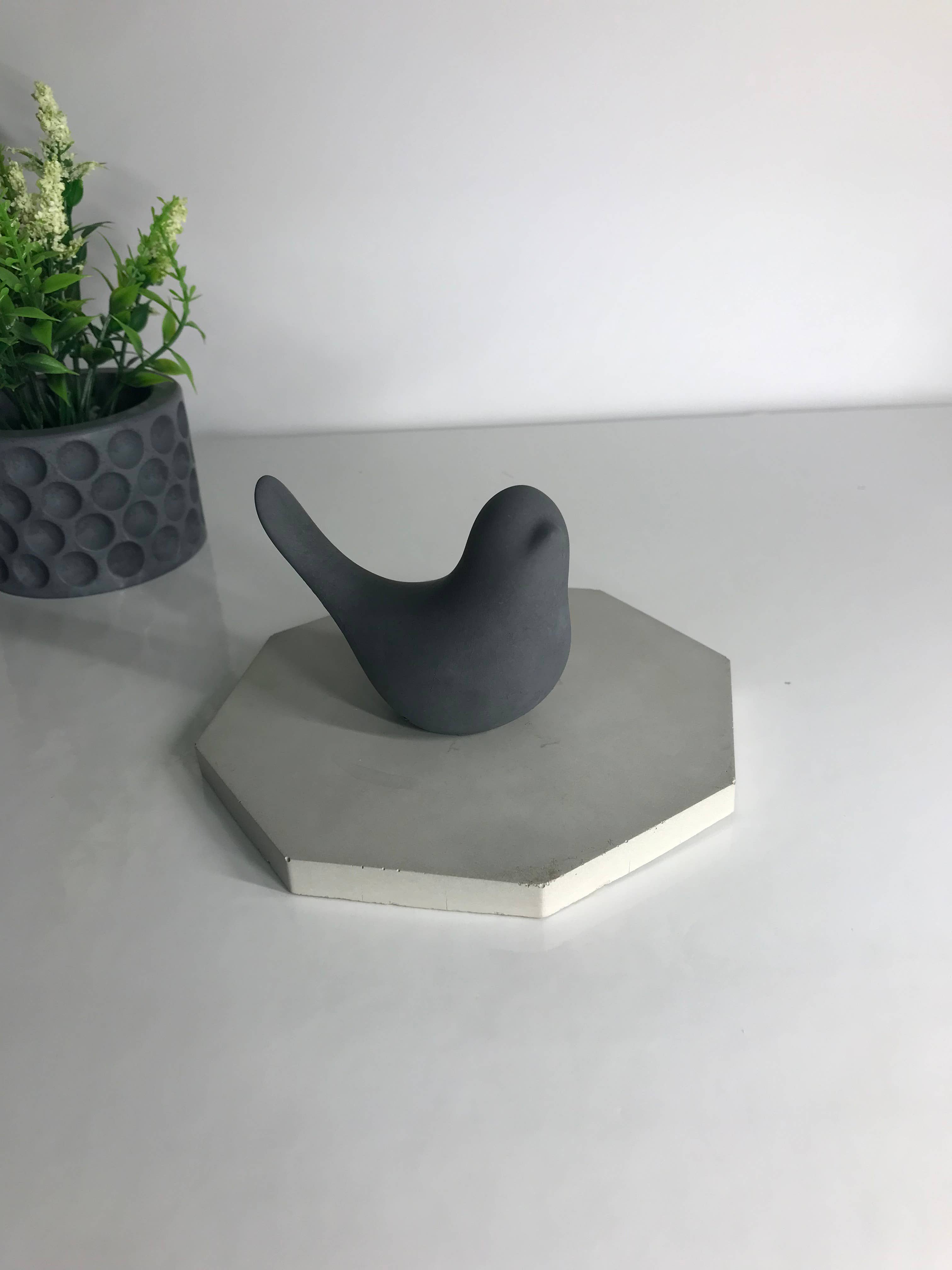 Joyful Lotus - Venta al por mayor Figura decorativa - Pájaros de concreto hechos a mano7