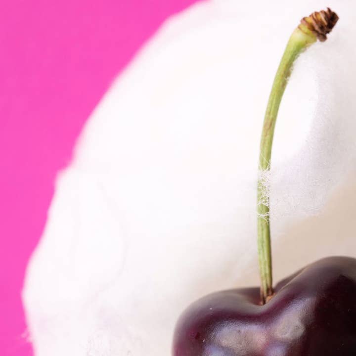 Barbe à papa acidulée aux cerises pour la vente par LUVSPUN