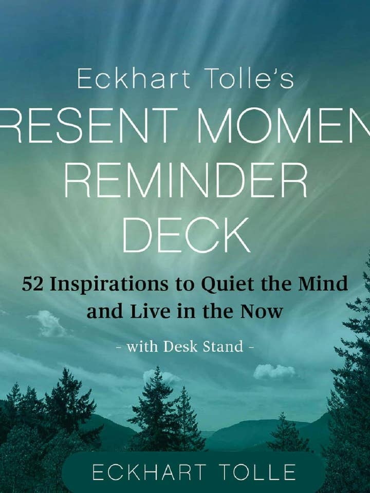 Eckhart Tolle's 52 Inspirations With Desk Stand for wholesale by Macmillan Publishers