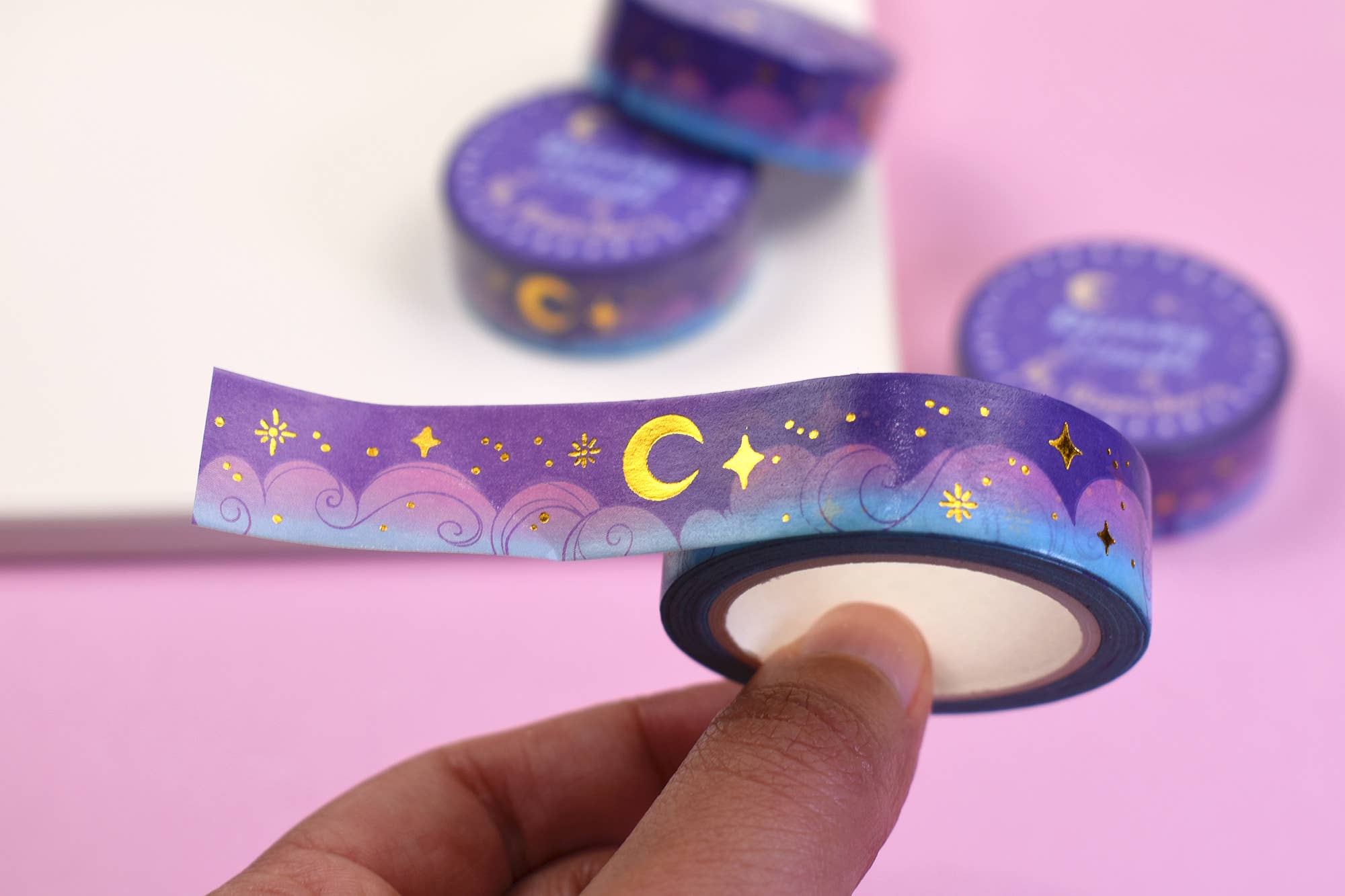 The Moonborn - Wholesale Washi Tape - Dreamy Cloudscape Washi Tape2