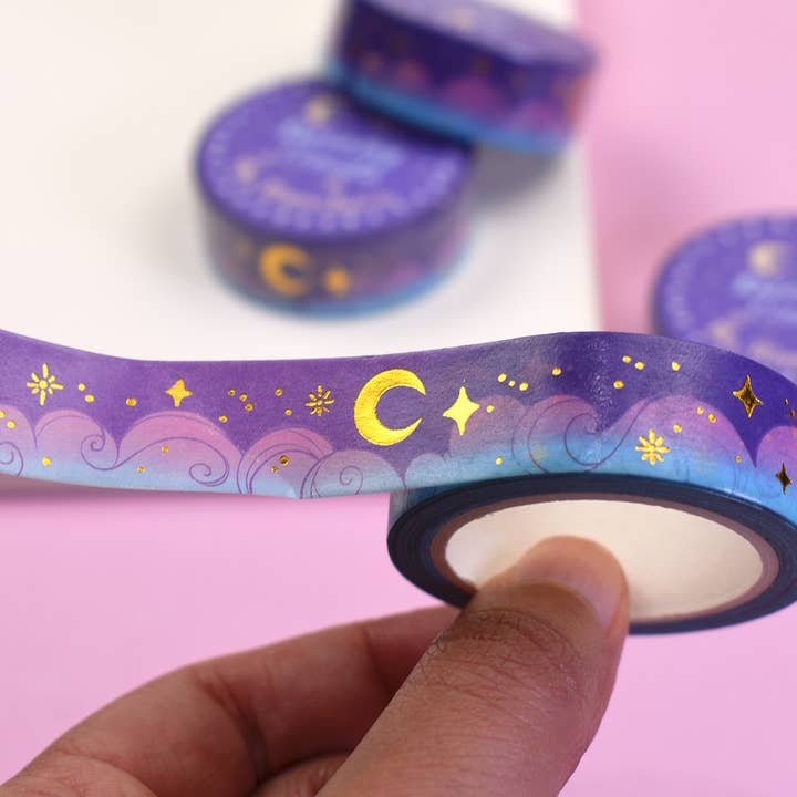 The Moonborn - Wholesale Washi Tape - Dreamy Cloudscape Washi Tape2