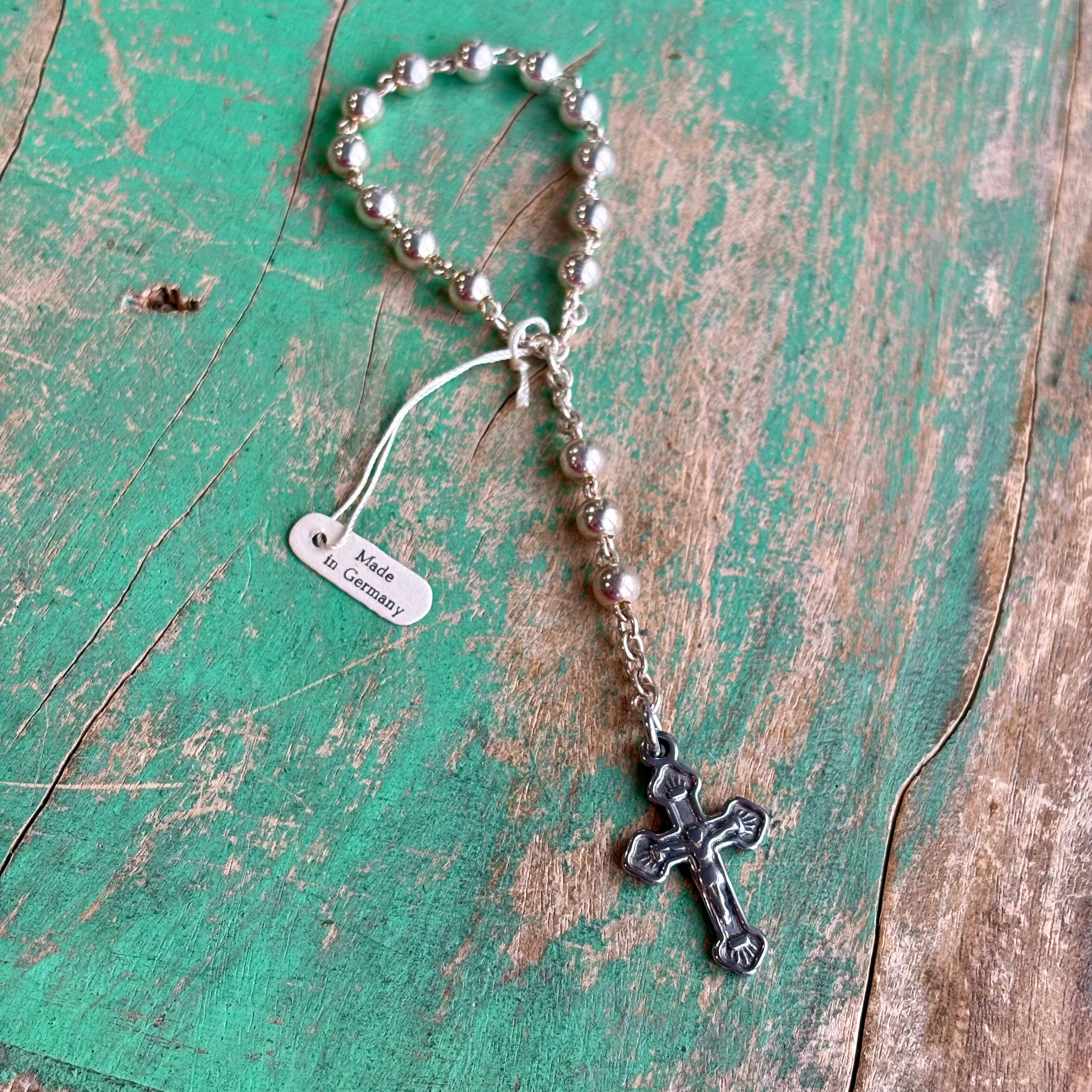 Love and Honor Jesus LLC - Wholesale Prayer Beads Necklace - Vintage Rosary Inspired Keepsake
