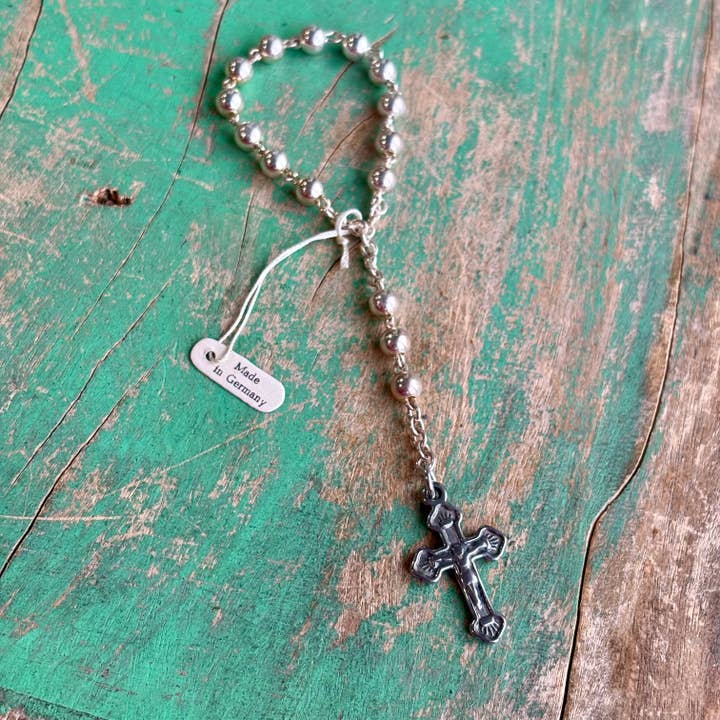 Love and Honor Jesus LLC - Wholesale Prayer Beads Necklace - Vintage Rosary Inspired Keepsake0