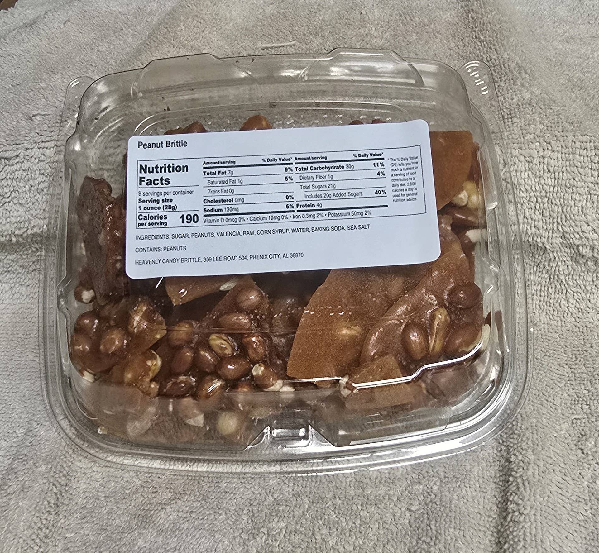 Heavenly Candy Brittle - Wholesale Brittle - Peanut Brittle3