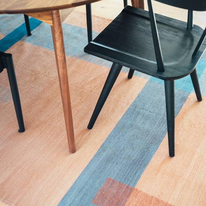 Ouive - Vendita all'ingrosso Tappeto - Tappeto marocchino in lana kilim a trama piatta DUSK GEO 5 x 7'