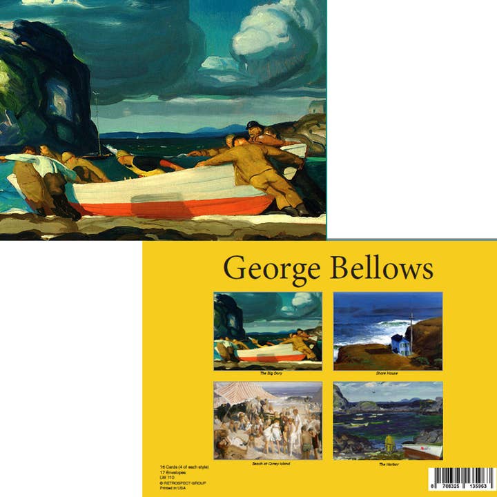 George Bellows Notecard - Boxed Set for wholesale by The Retrospect Group Collection