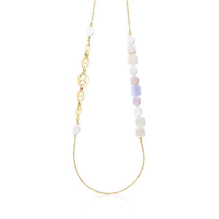 205852 COLLANA COLLEZIONE MADEIRA per la vendita all'ingrosso da parte di MADREPERLA