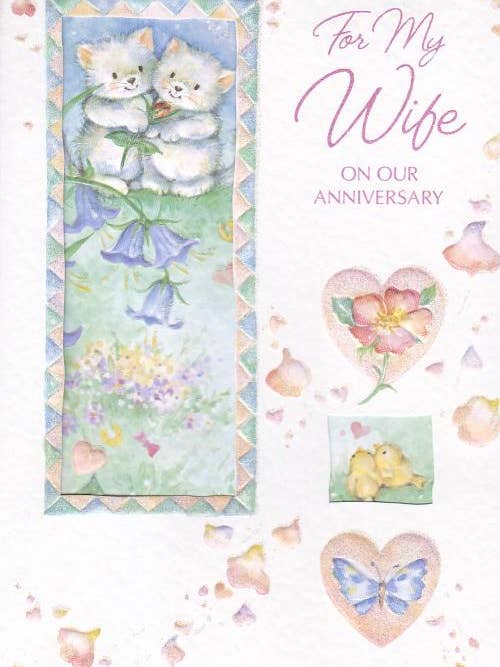 Anniversary Wife | SETC | LG | 4654-2WIF for wholesale by DICKENS INC.
