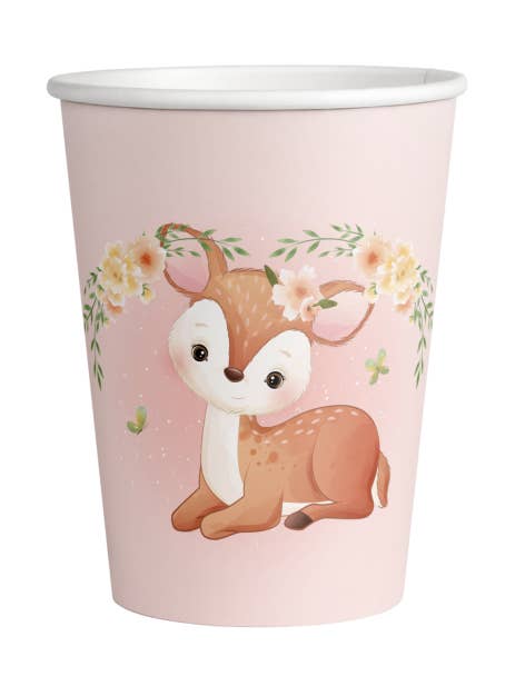 8 LIL DEER Glasses 250 ML for wholesale by Fiestora