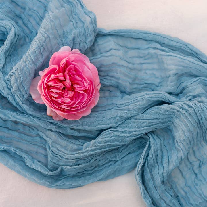 Amore Society - Wholesale Table Runner - Emerald Gauze Table Runner1