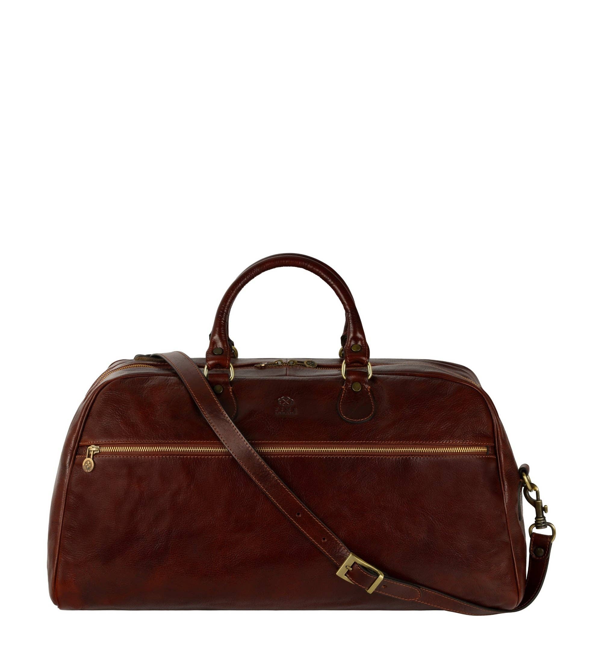 Time Resistance - Wholesale Weekender Bag - Men's - Leather Duffel Bag - Fear and Loathing in Las Vegas