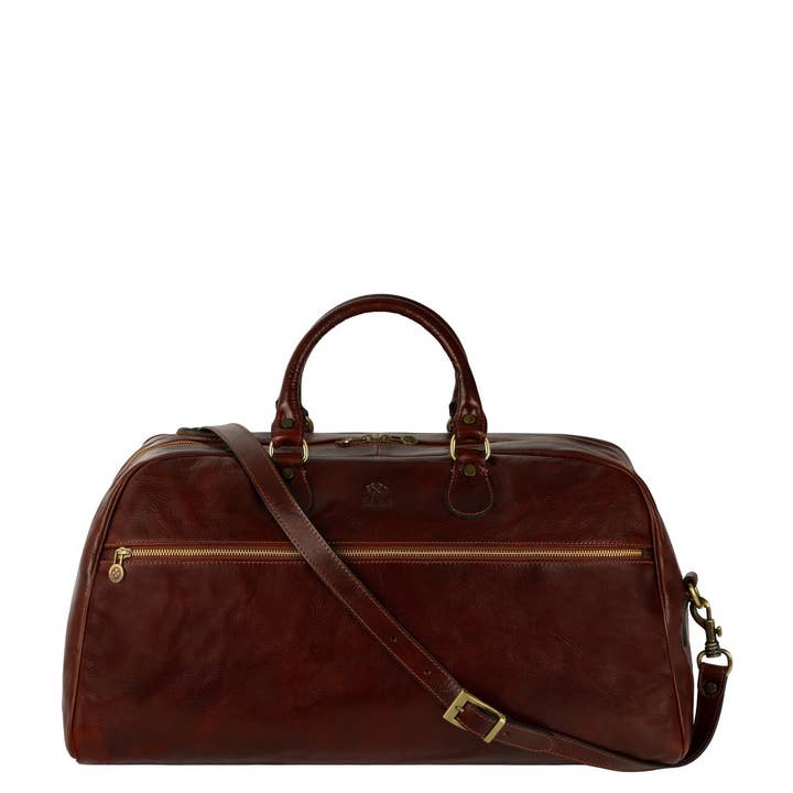 Time Resistance - Wholesale Weekender Bag - Men's - Leather Duffel Bag - Fear and Loathing in Las Vegas0