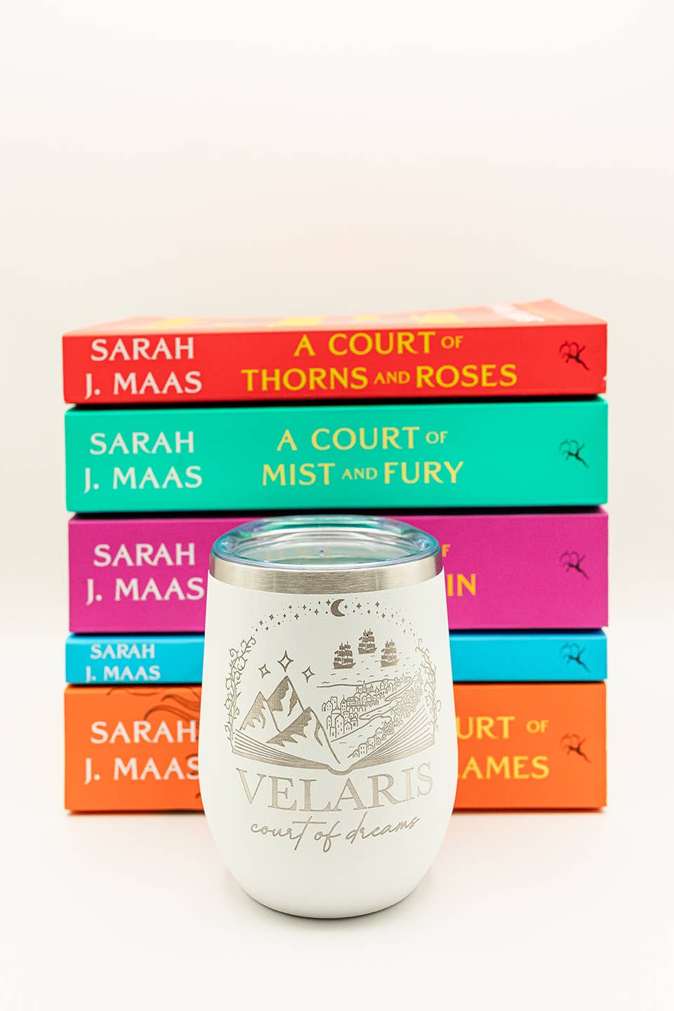 zoo&roo - Wholesale Insulated Mug/Tumbler - Velaris wine tumbler | ACOTAR wine tumbler | SJM licensed3