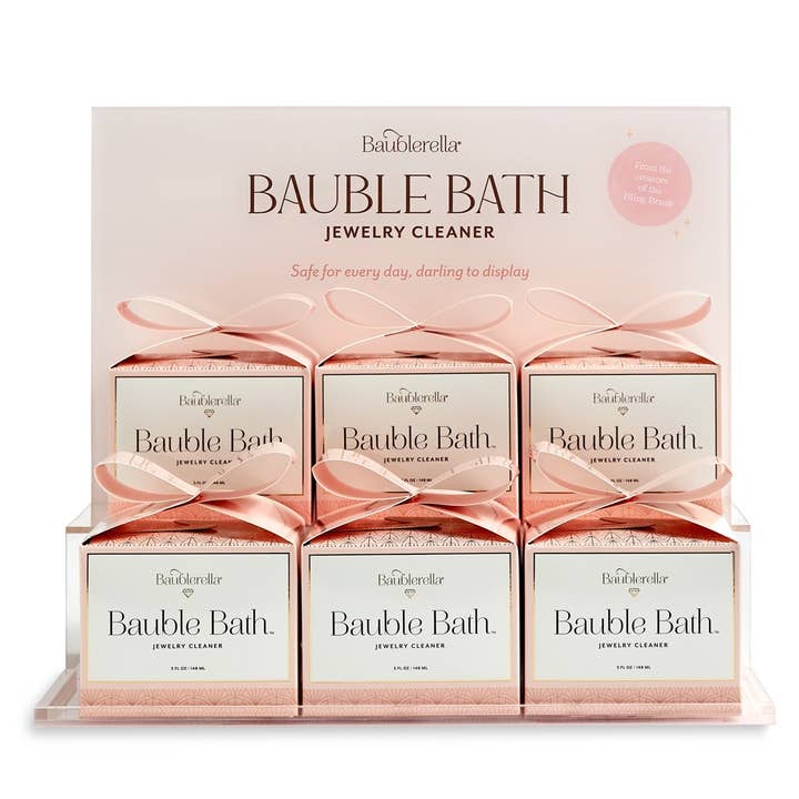 Baublerella - Wholesale Jewelry Cleaner - Bauble Bath Pre-Pack Display