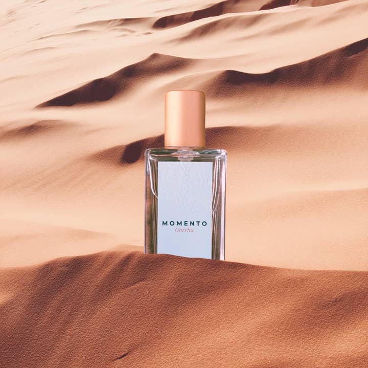 Gerrha Amber Spicy Eau de Toilette Parfum für den Großhandel von Momento Perfumery