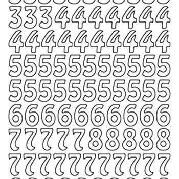 Ecstasy Crafts Distributing - Vente Autocollant - Autocollant double face - 123