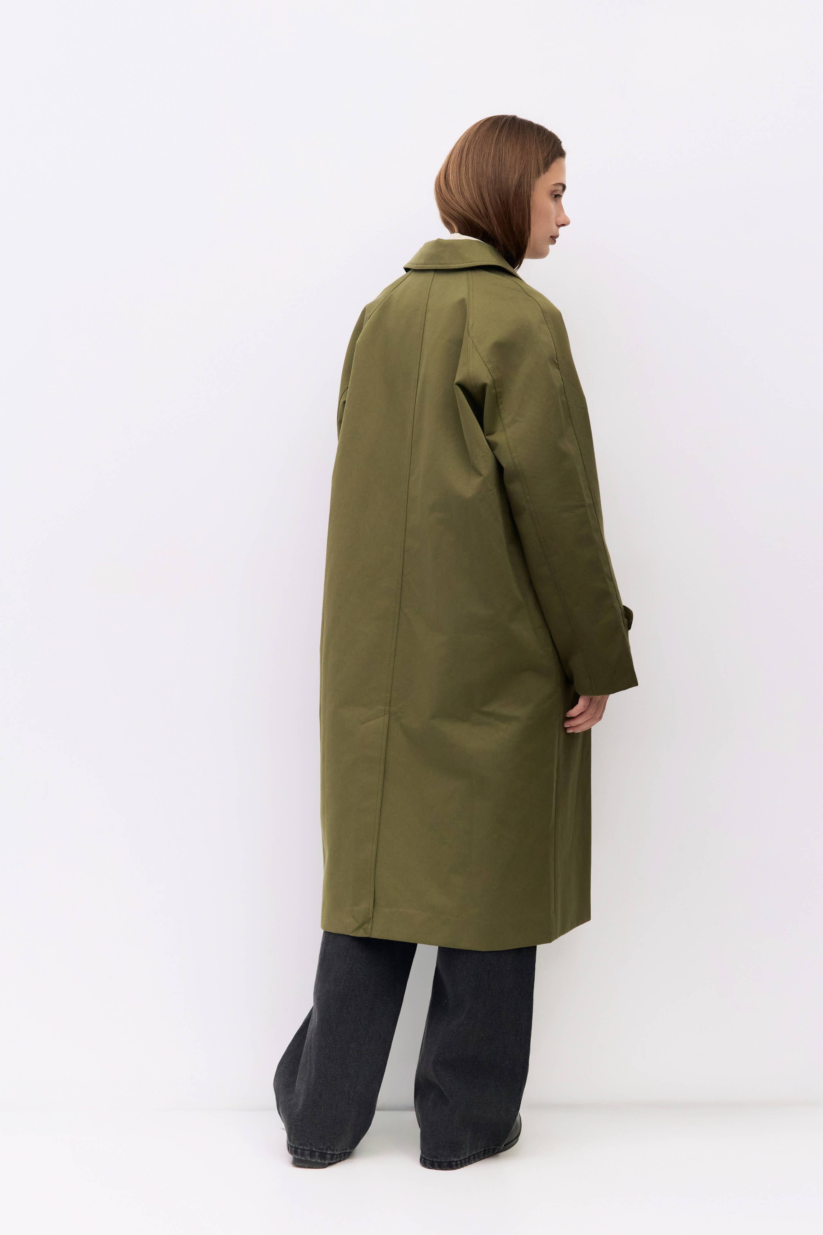 MOD REF - Wholesale Trench Coat - Women's - The Serena Coat | Pointed Collar Trench Coat12