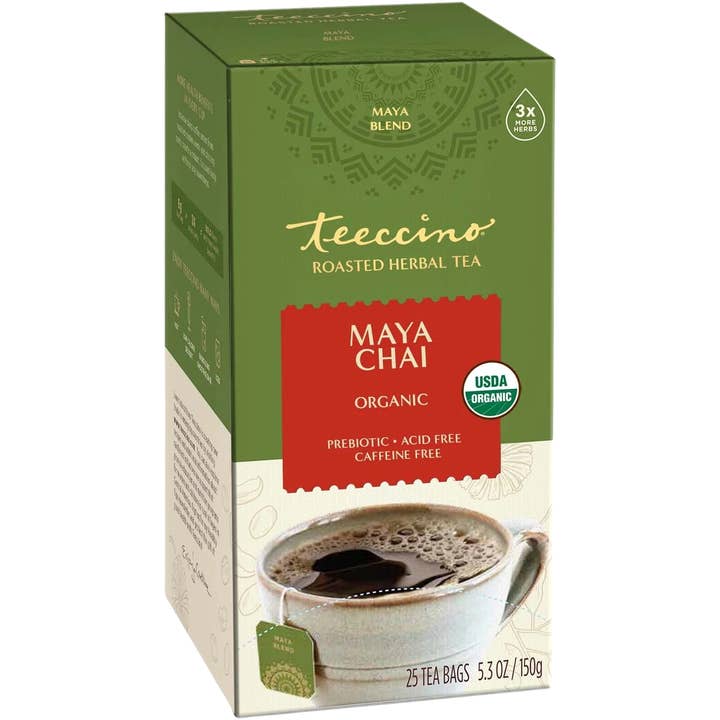 Teeccino - Wholesale Health/Detox Tea - Maya Chai Roasted Herbal Tea