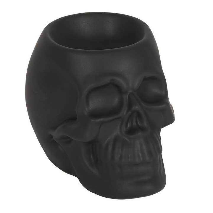 Something Different Wholesale – wholesale Wax warmer – Black Skull Oil Burner and Wax Warmer