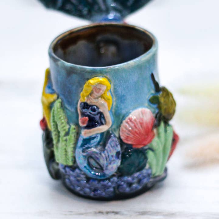 Mystic Mermaid Mug for wholesale by YB Creatives LLC