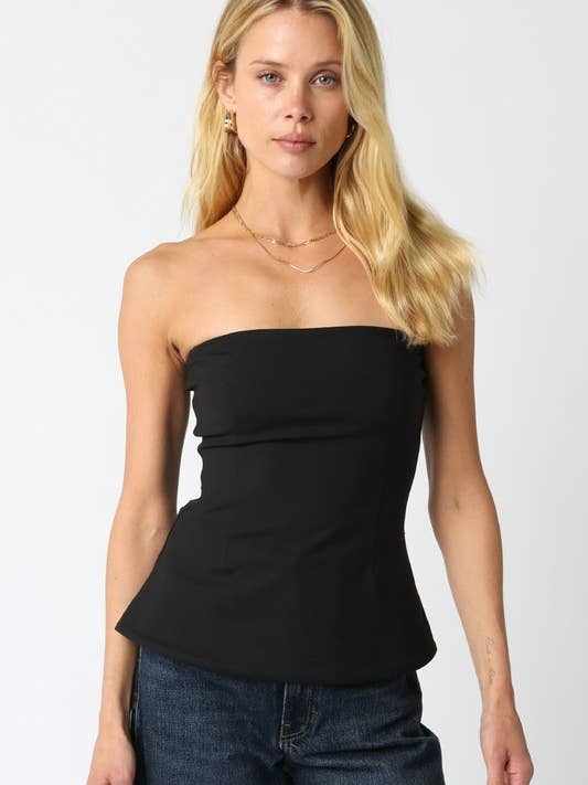 Adela Tube Top for wholesale by Olivaceous