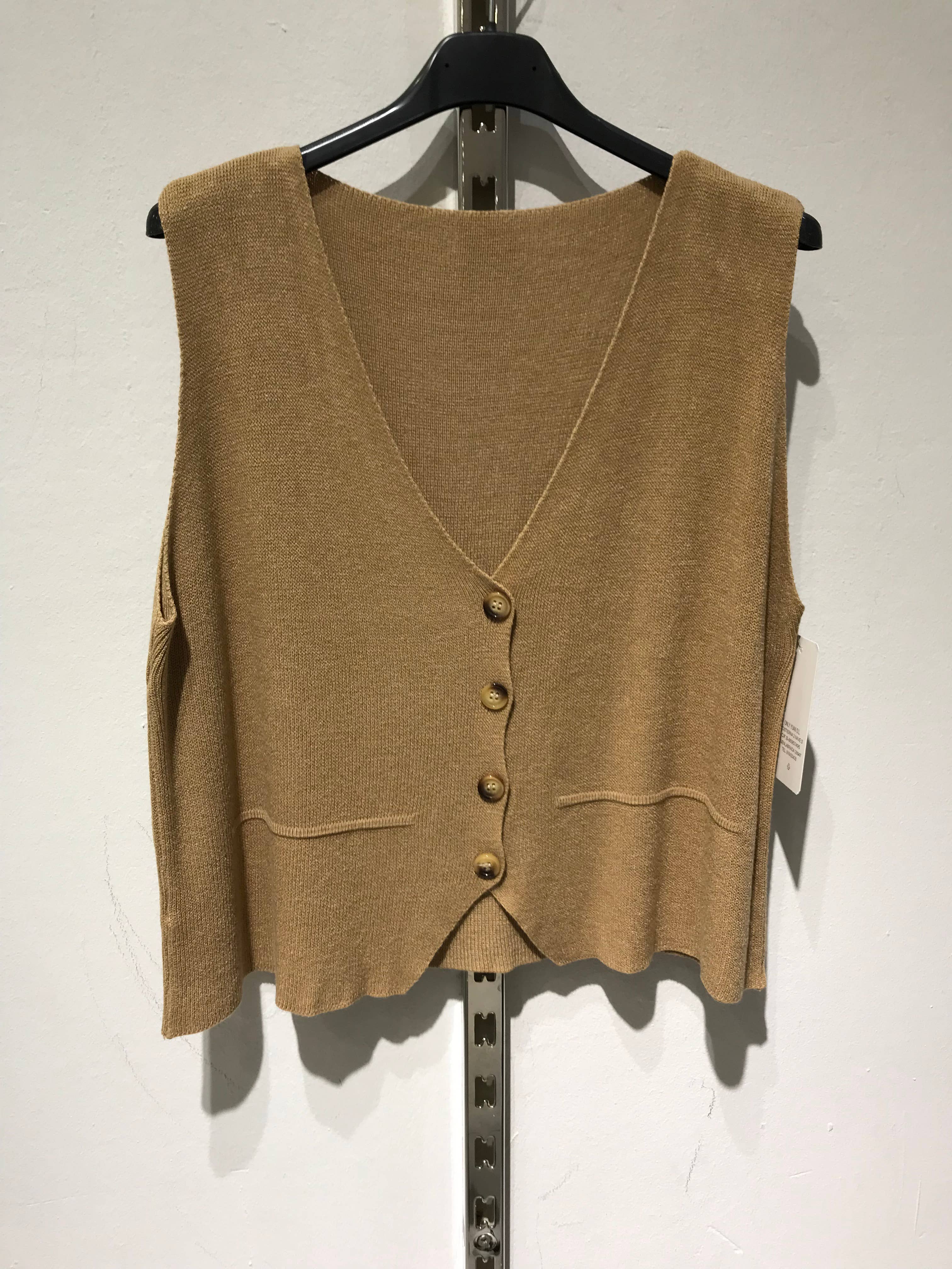 Only Yuan - Vente Gilet de tailleur – femme - Gilet en laine réf 86924