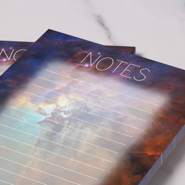 Notepad - Lagoon Nebula (A6) for wholesale by Cepheid Studio