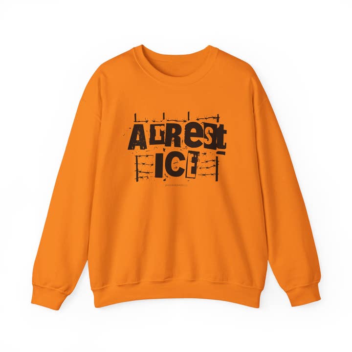 Arrest Ice - Unisex Crewneck Sweatshirt for wholesale by Babe co. (formerly Metal Marvels)