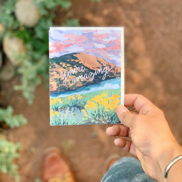 Little Salt Wagon - Vente Carte de vœux classique - Carte de vœux You're Amazing Nature Landscape7