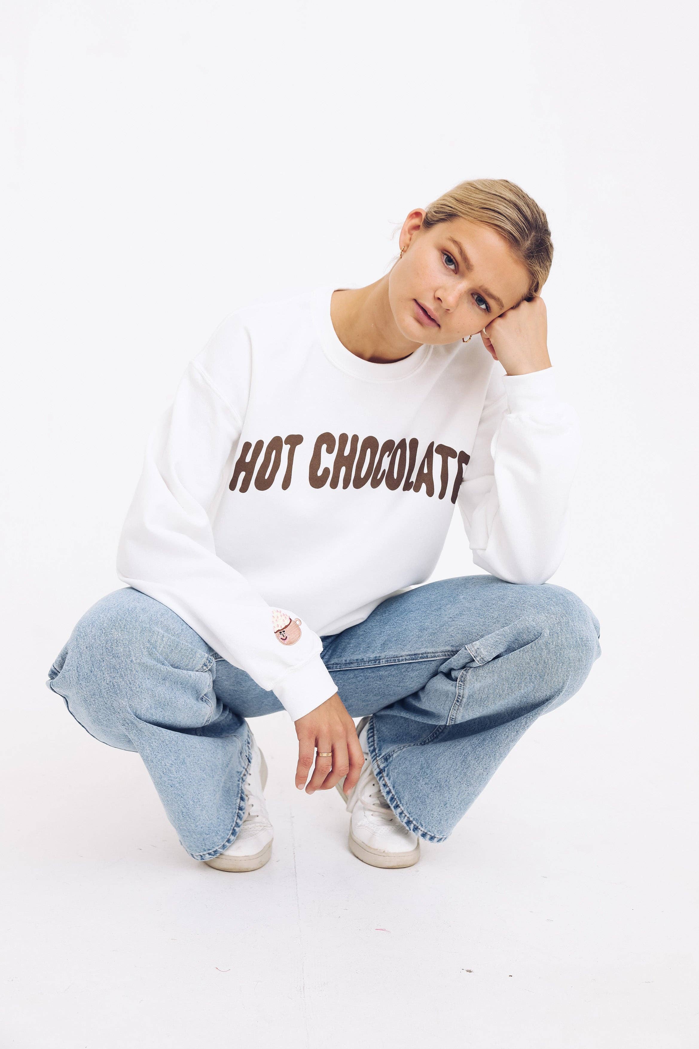 Limpet Store - Wholesale Graphic Sweatshirt - Women's - The Hot Chocolate Oversized Sweatshirt2