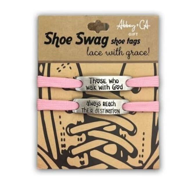 Shoe Tag: Walk With God/Always Reach Their Destination for wholesale by New Day Gifts
