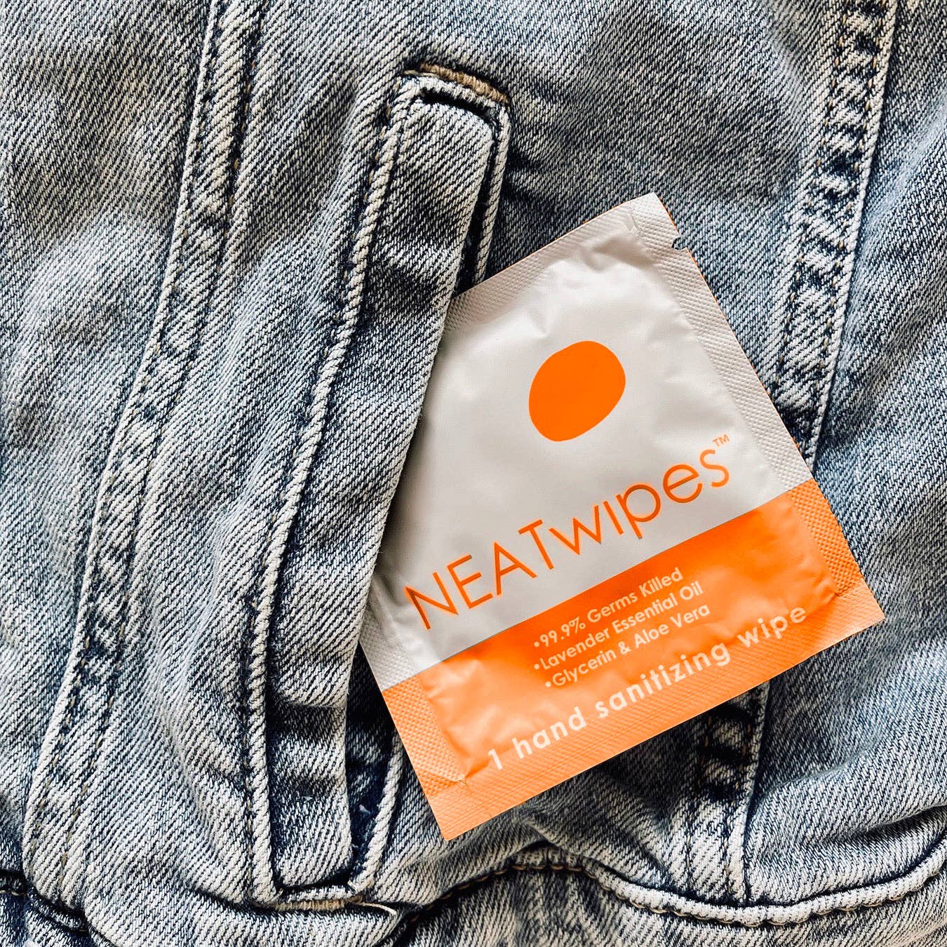 NEATGOODS, LLC. - Wholesale Hand Sanitizer - Individually Wrapped Hand Wipes | Biodegradable | Citrus8