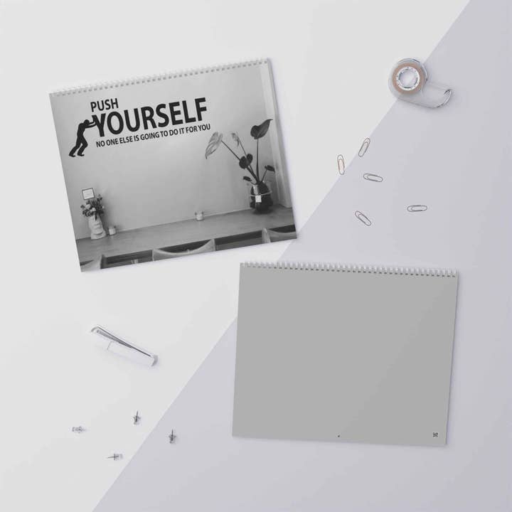 Minimal 2026 Wall Calendar — Monthly Grid Planner for wholesale by Mr.LuckySelfServiceLtd