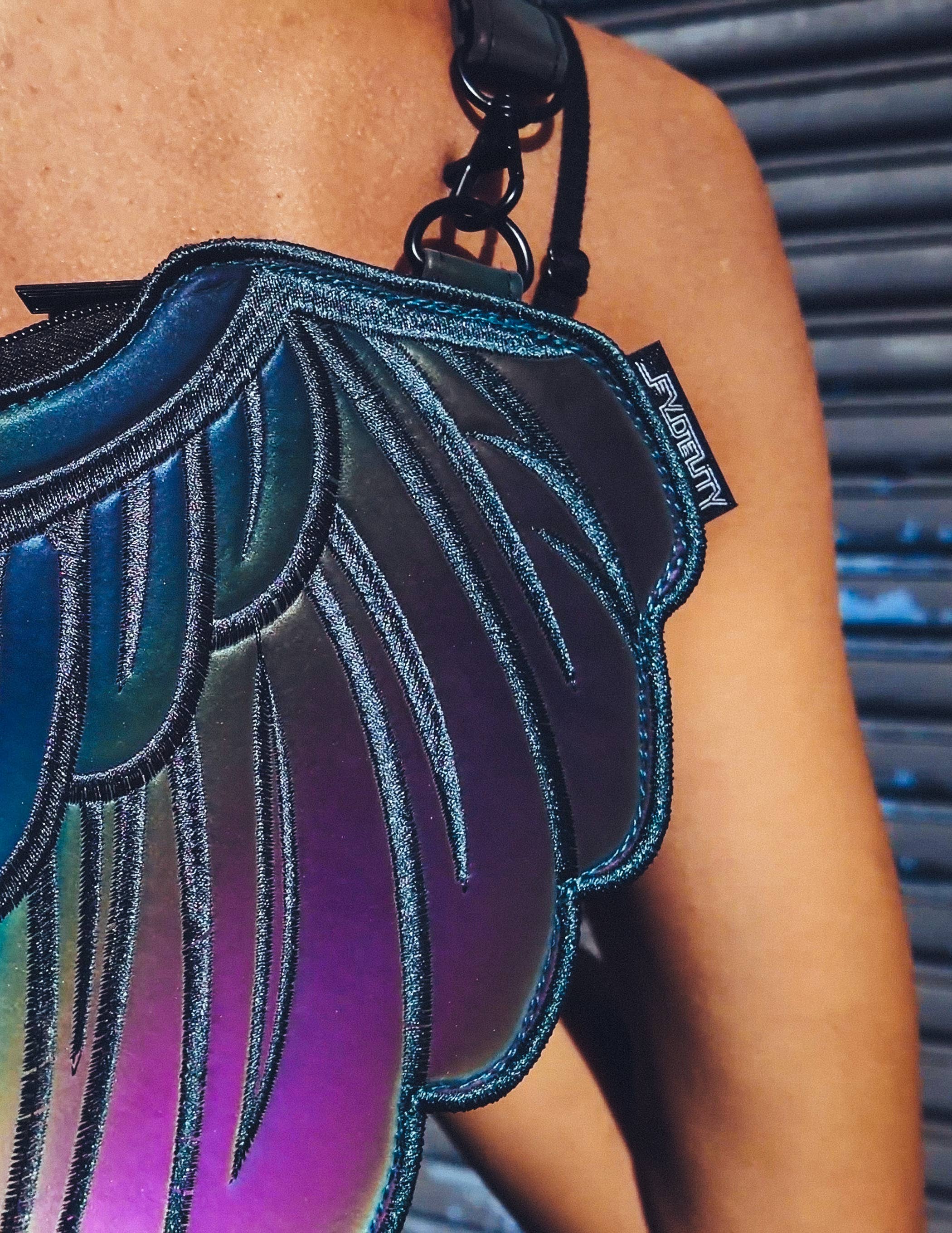 Fydelity - Venta al por mayor Mochila - Mujer - 81039: Carcaj o bolso de mano | WINGS Reflective Rainbow0