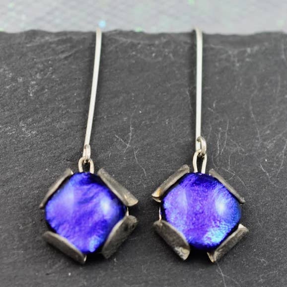 Midnattsglans Örhängen för wholesale av Silver Wolf Productions