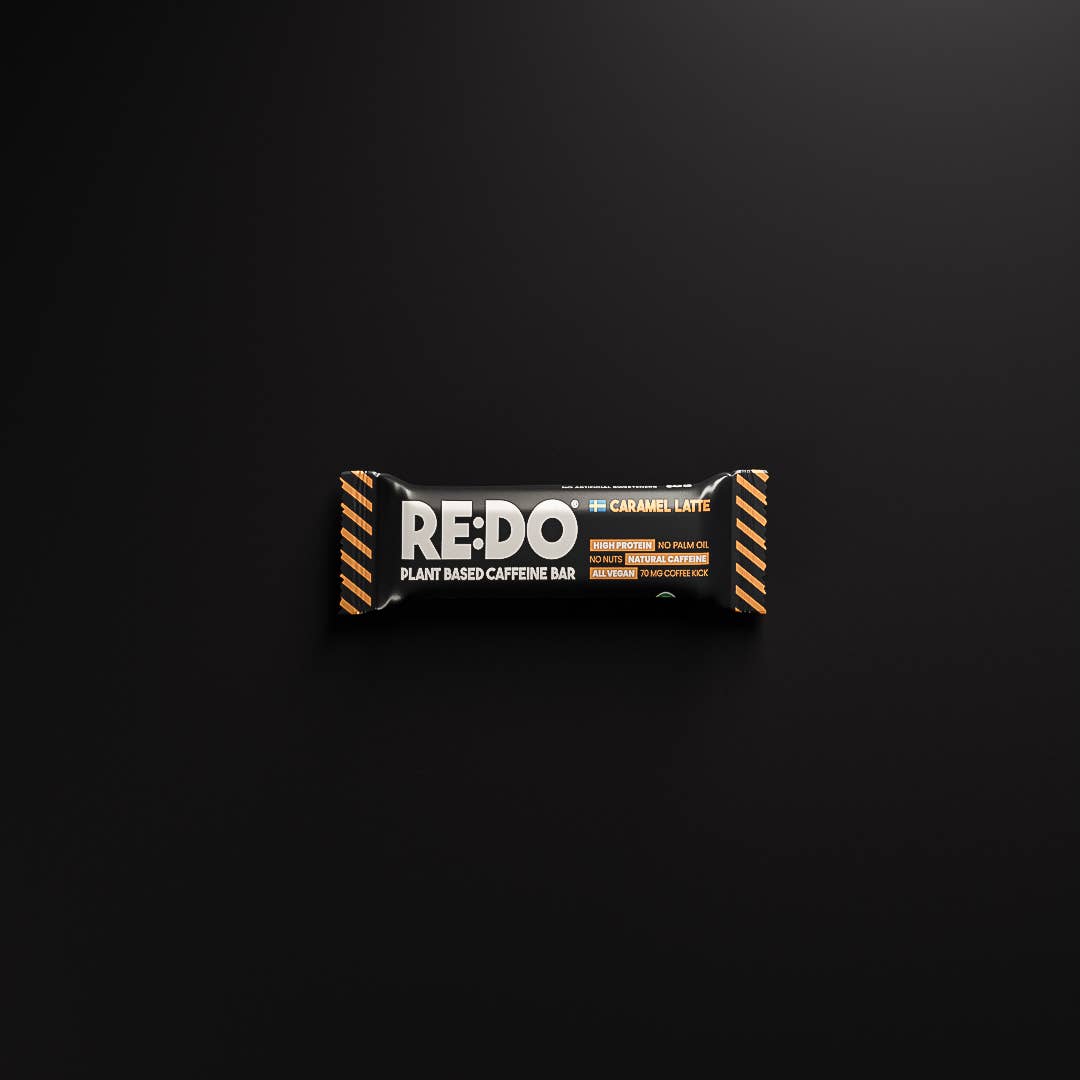 RE:DO Foods - Wholesale Snack Bar - RE:DO Caffeine Bar I Vegan I 18 x 60g I Caramel Latte2
