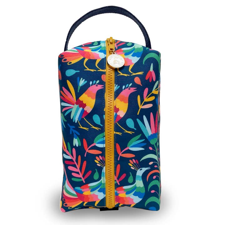 Box Zip Otomi Indigo voor wholesale door Lady Alamo