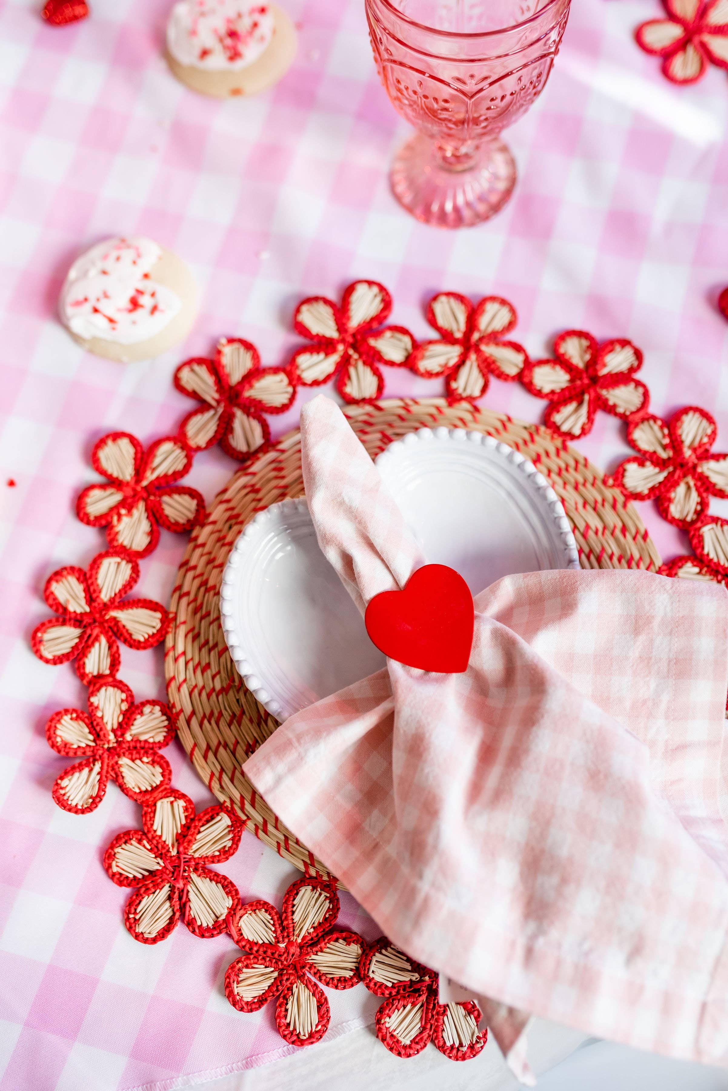 Klatso - Wholesale Placemat - Woven Flower Placemat4