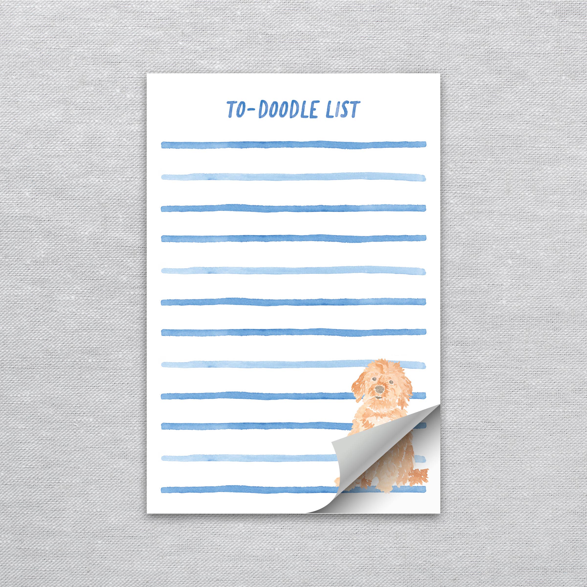 Gert & Co - Wholesale Notepad - To-Doodle Notepad | Goldendoodle Notepad | To-Do Dog Notepad3