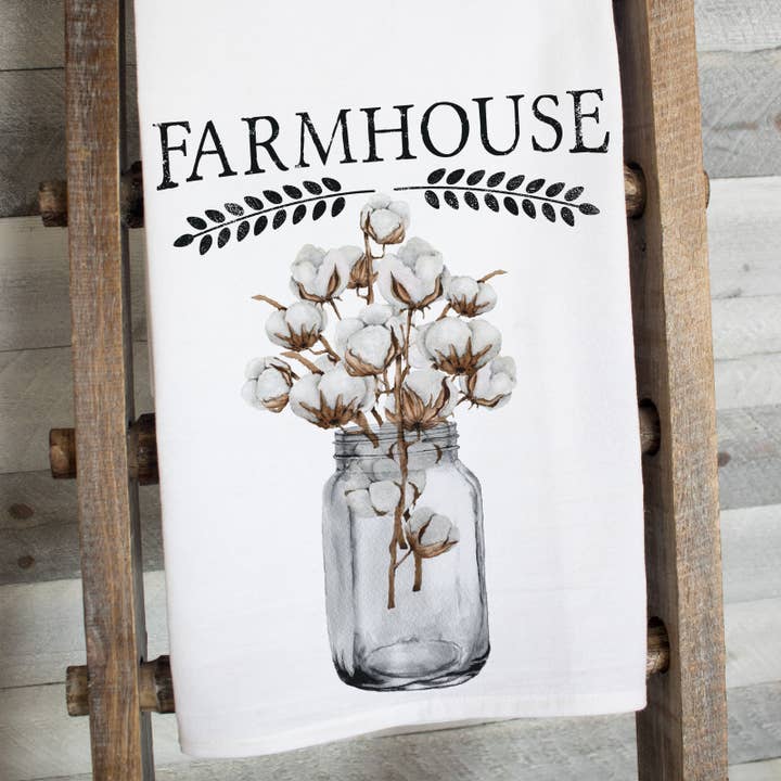 This Joyful Home - Wholesale Tea Towel - Farmhouse Flour Sack Tea Towel1