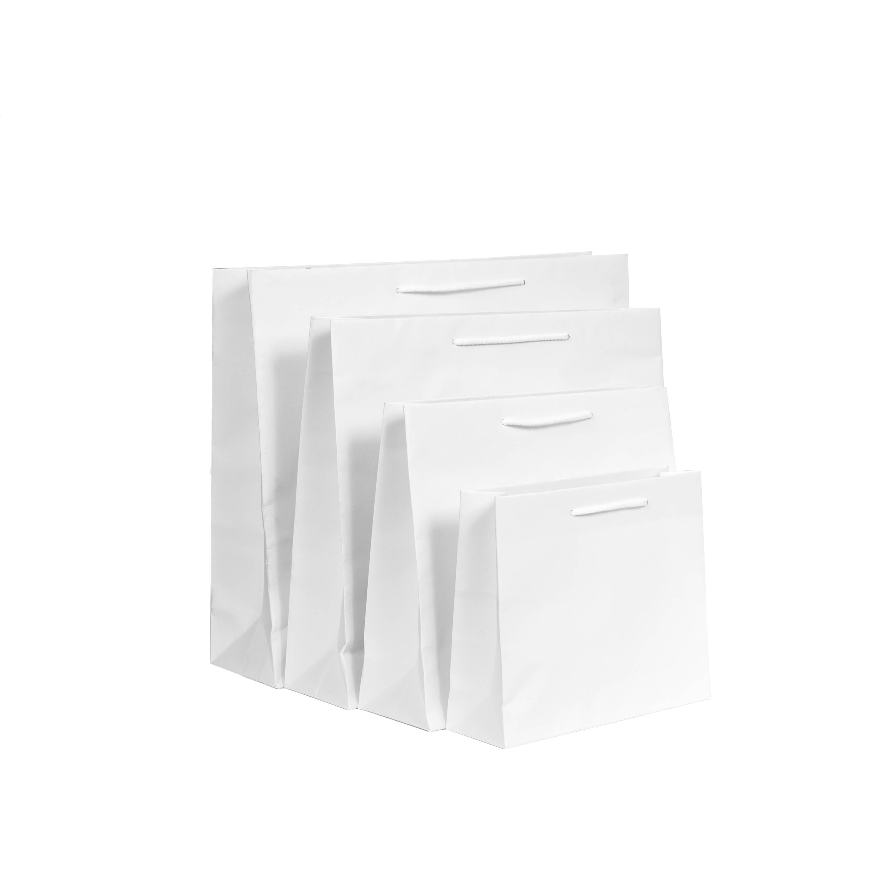 White Kraft Luxury Paper Bag for wholesale on Faire4