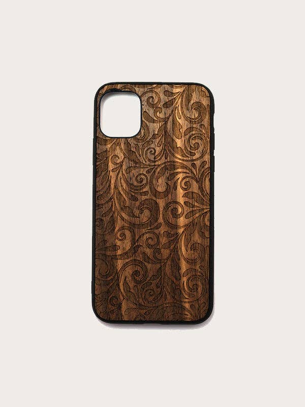 Wood&Chic - Wholesale Phone Case - Unisex - iPhone Wooden Case - Carob Tree
