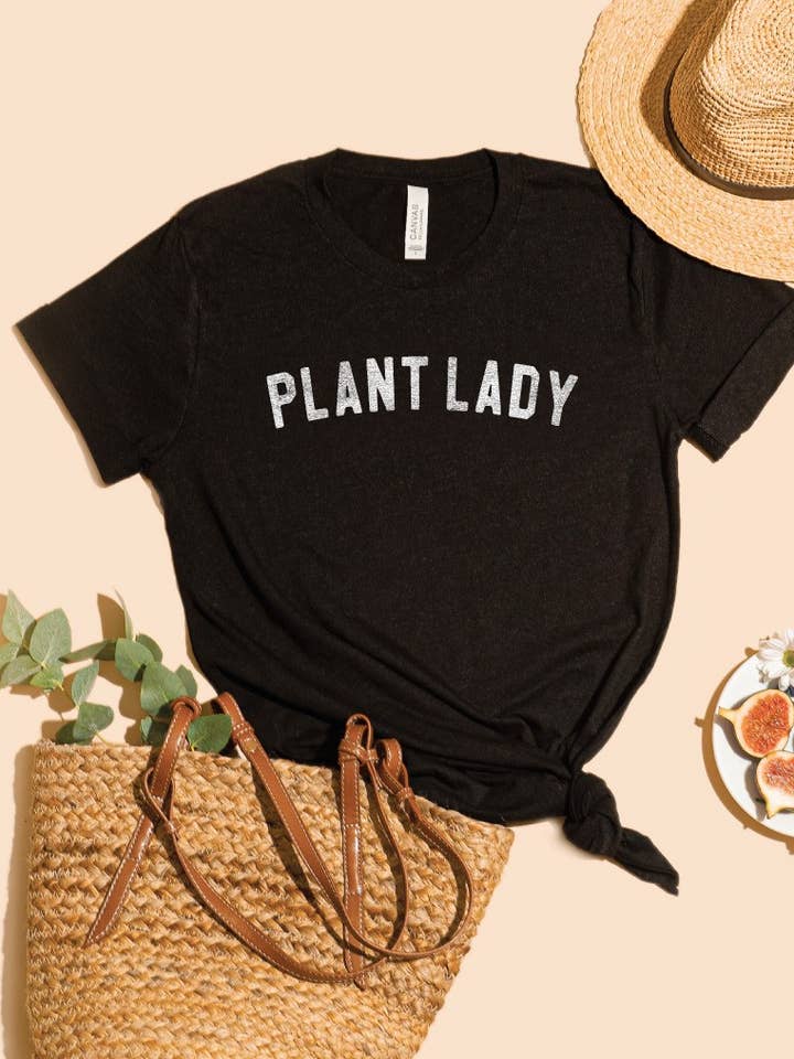 PLANT LADY Graphic T-Shirt - OAT Collective Design for wholesale by OAT COLLECTIVE