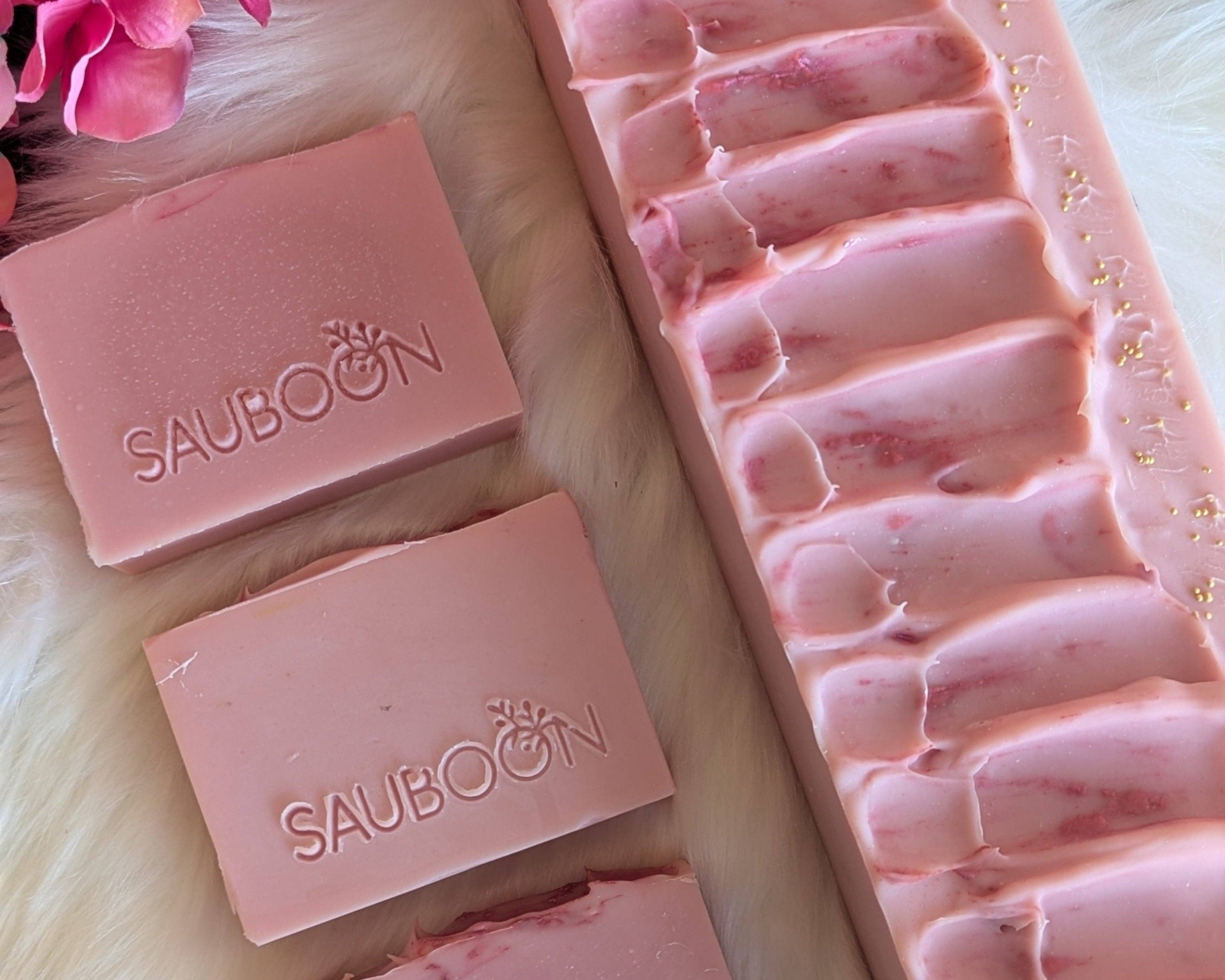 SAUBOON Handcrafted Soaps - Wholesale Bar Soap - PINK SEASIDE2
