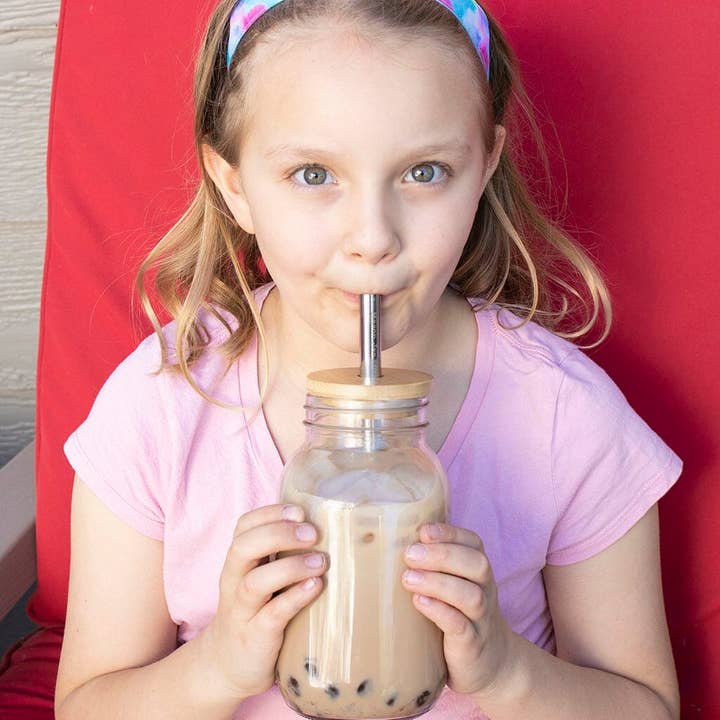 Mason Jar Lifestyle - Wholesale Drink Lids - Bamboo Straw Hole Tumbler Lid for Mason Jars3